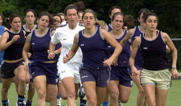 Entrenamiento (foto obtenida de www.yahoo.com.ar secci�n deportes) 